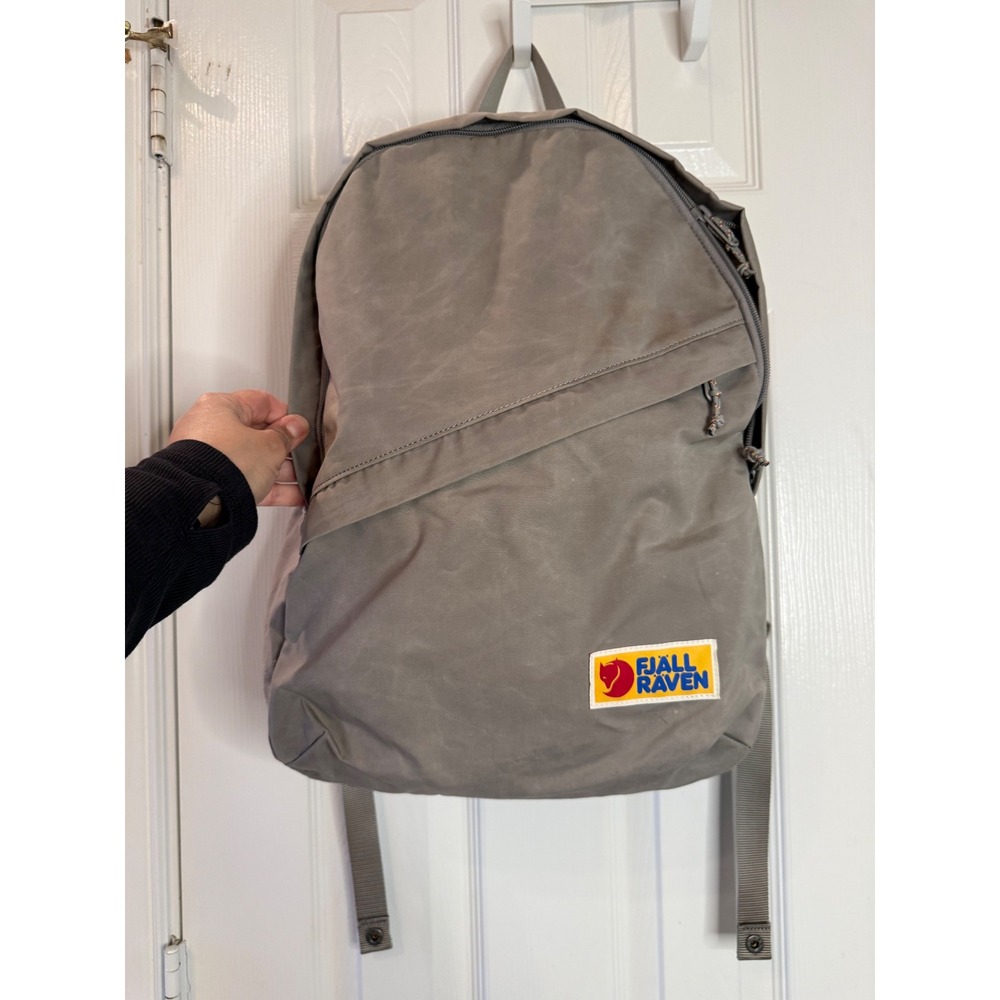 Fjällräven Vardag 25L Backpack Taupe Gray G-1000 Laptop School Travel